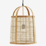 Lámpara de techo Lino y Bambú