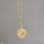 Collar Zuri turquesa